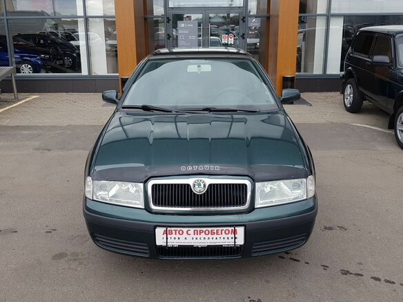 2008 Skoda Octavia I (A4) Рестайлинг, зелёный - вид 1