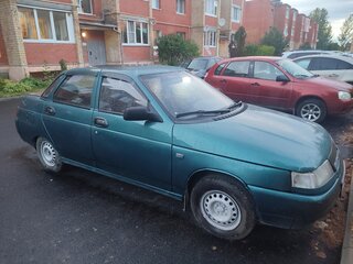 1998 Lada (ВАЗ) 2110, зелёный, 99000 рублей, вид 3
