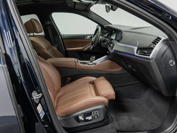2020 BMW X6 30d III (G06), синий, 7990000 рублей - вид 12