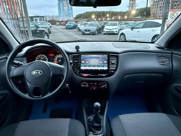 2011 Kia Rio II Рестайлинг, синий, 649000 рублей - вид 15