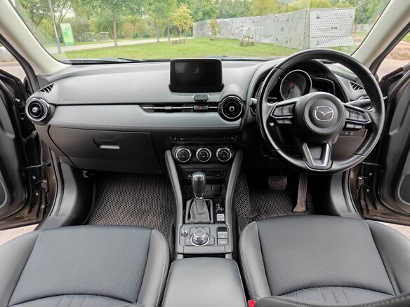 2018 Mazda CX-3 I Рестайлинг, серый, 1890000 рублей - вид 8