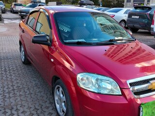 2008 Chevrolet Aveo I Рестайлинг, красный, 220000 рублей, вид 3
