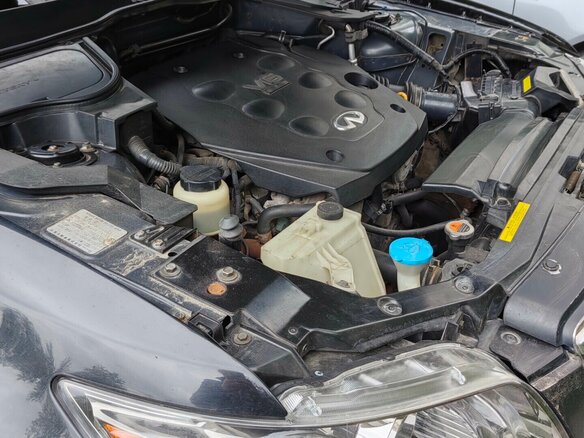2004 Infiniti FX35 I (S50), чёрный, 710000 рублей - вид 12