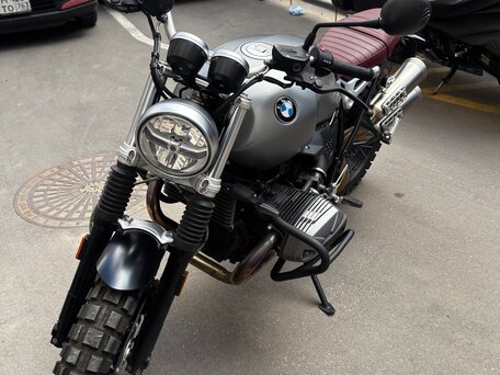 2021 BMW R Nine T Scrambler, серый, 1350000 рублей, вид 1