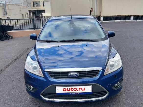 2008 Ford Focus II Рестайлинг, синий, 450000 рублей