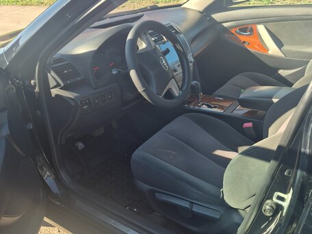 2009 Toyota Camry VI (XV40) Рестайлинг, чёрный, 980000 рублей, вид 4