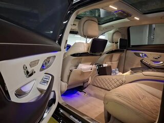 2015 Mercedes-Benz Maybach S-Класс 400 I (X222), чёрный, 3200000 рублей, вид 3