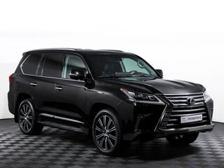 2016 Lexus LX 570 III Рестайлинг 2, чёрный, 7210000 рублей, вид 3