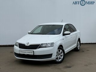 2019 Skoda Rapid I Рестайлинг, белый, 1050000 рублей, вид 1