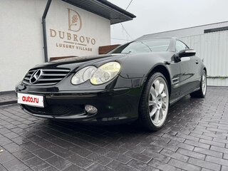 2004 Mercedes-Benz SL-Класс 350 V (R230), чёрный, 4000000 рублей, вид 2