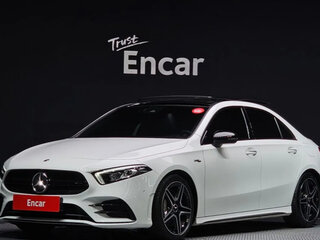 2022 Mercedes-Benz A-Класс 180 Long IV (W177) Рестайлинг, белый, 1533000 рублей, вид 1