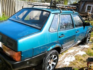 1996 Lada (ВАЗ) 21099, зелёный, 65000 рублей, вид 3