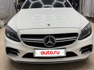 2022 Mercedes-Benz C-Класс AMG 43 AMG IV (W205) Рестайлинг, белый, 5950000 рублей, вид 3