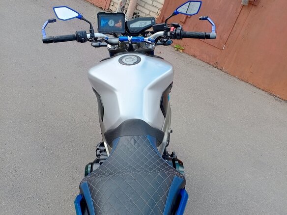 2015 Yamaha MT-09 (FZ-09), серый, 650000 рублей - вид 12