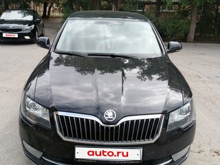 2014 Skoda Superb DSG II Рестайлинг, чёрный, 1200000 рублей, вид 1