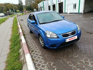 2010 Kia Rio II Рестайлинг, синий, 350000 рублей, вид 4
