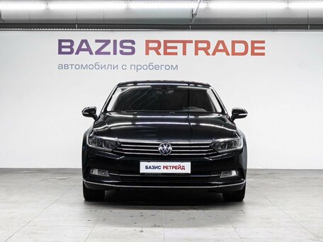 2017 Volkswagen Passat B8, чёрный, 1830000 рублей, вид 2