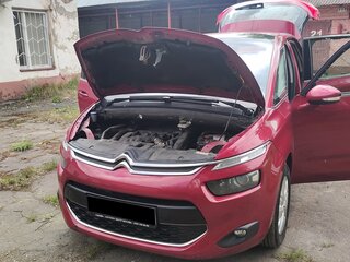 2014 Citroen C4 Picasso II, красный, 1000000 рублей, вид 2