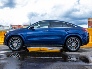 2021 Mercedes-Benz GLE Coupe 400 d II (C167), синий, 9498000 рублей, вид 4