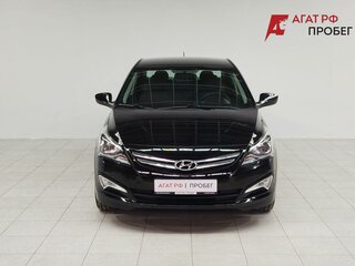 2016 Hyundai Solaris I Рестайлинг, чёрный, 1068000 рублей, вид 2