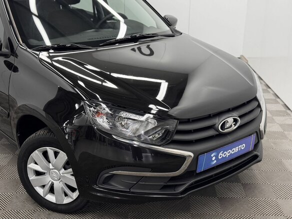 2019 Lada (ВАЗ) Granta I Рестайлинг, чёрный, 680000 рублей - вид 6