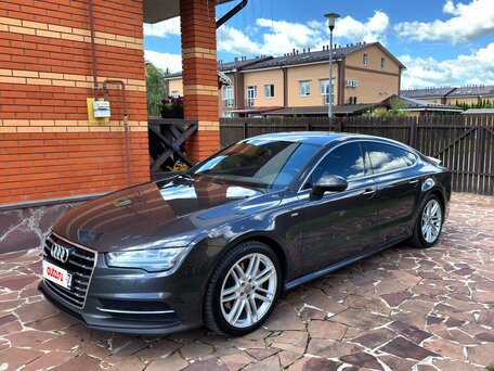 2016 Audi A7 I (4G) Рестайлинг, серый, 2799000 рублей, вид 1