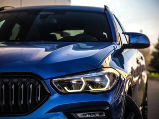 2020 BMW X6 40d III (G06), синий, 7299000 рублей, вид 2