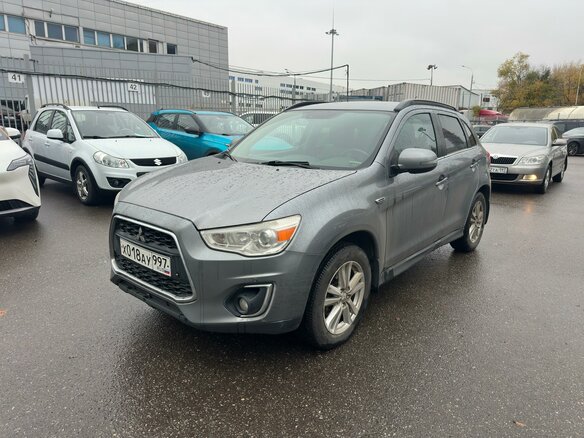2012 Mitsubishi ASX I Рестайлинг, серый, 999000 рублей
