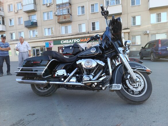 2002 Harley-Davidson Electra Glide, чёрный, 760000 рублей - вид 5