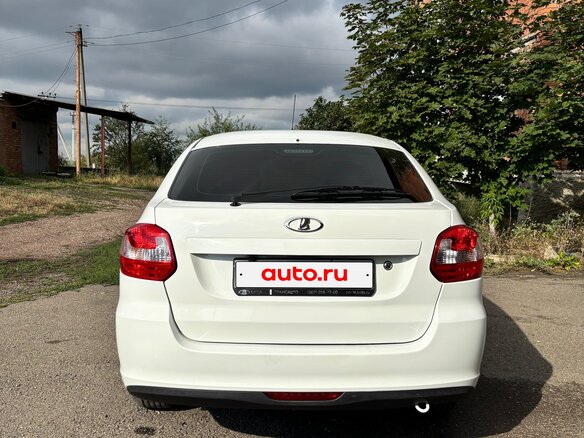 2018 Lada (ВАЗ) Granta I, белый, 640000 рублей - вид 4