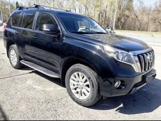 2014 Toyota Land Cruiser Prado 150 Series Рестайлинг 1, чёрный, 2950000 рублей, вид 4