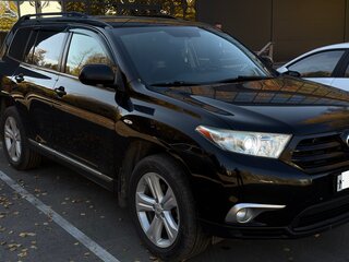 2012 Toyota Highlander II (XU40) Рестайлинг, чёрный, 2200000 рублей, вид 1