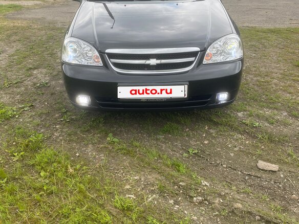 2009 Chevrolet Lacetti I, чёрный, 730000 рублей
