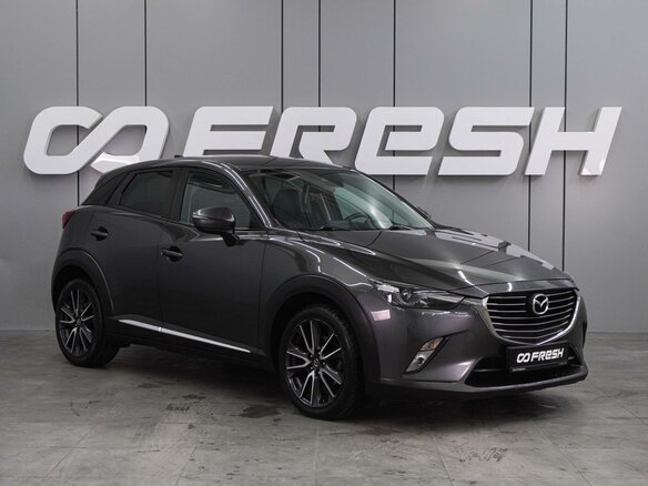 2018 Mazda CX-3 I, серый, 1470000 рублей