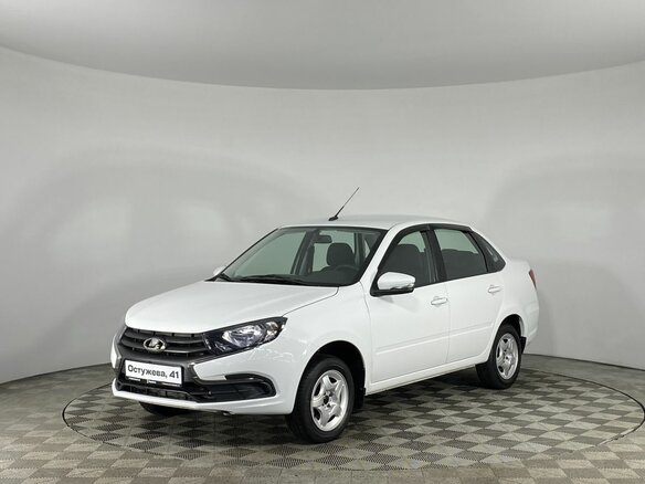 2024 Lada (ВАЗ) Granta I Рестайлинг, белый, 835000 рублей - вид 1