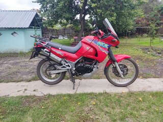 1994 Kawasaki KLE 500, красный, 250000 рублей, вид 1