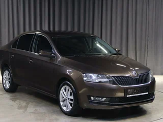 2018 Skoda Rapid I Рестайлинг, коричневый, 999000 рублей, вид 3