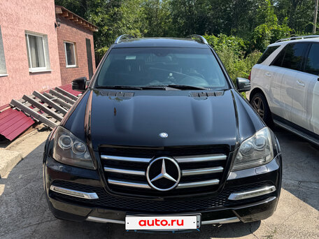 2011 Mercedes-Benz GL-Класс 500 I (X164) Рестайлинг, чёрный, 1850000 рублей, вид 3