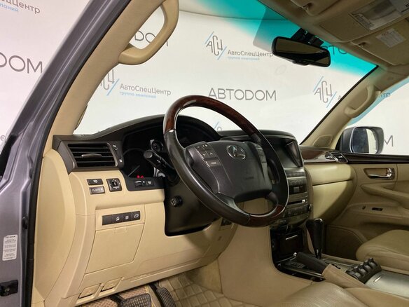 2008 Lexus LX 570 III, серый - вид 9