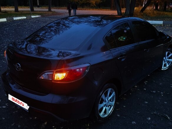 2009 Mazda 3 II (BL), чёрный, 830000 рублей - вид 3