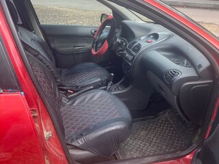 2006 Peugeot 206, красный, 120000 рублей, вид 5