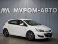 2013 Opel Astra J Рестайлинг, белый