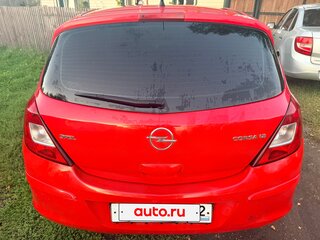2007 Opel Corsa D, красный, 380000 рублей, вид 3