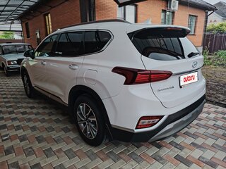 2018 Hyundai Santa Fe IV, белый, 3000000 рублей, вид 4