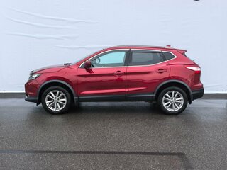 2017 Nissan Qashqai II, красный, 1620000 рублей, вид 3