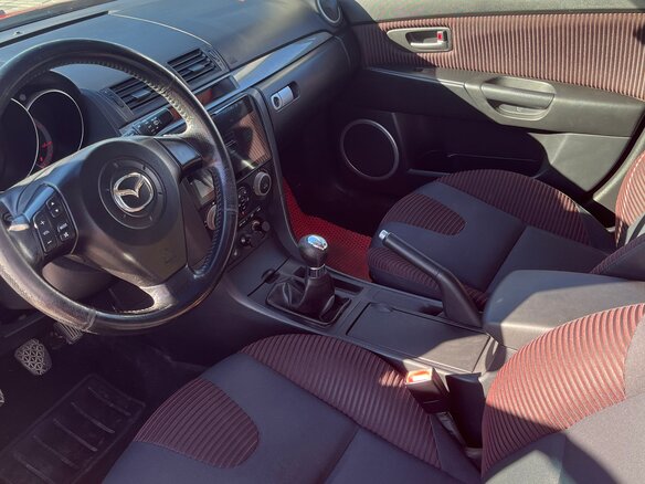 2006 Mazda 3 I (BK), красный - вид 8