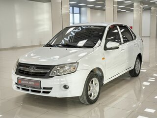 2012 Lada (ВАЗ) Granta I, белый, 300000 рублей, вид 1