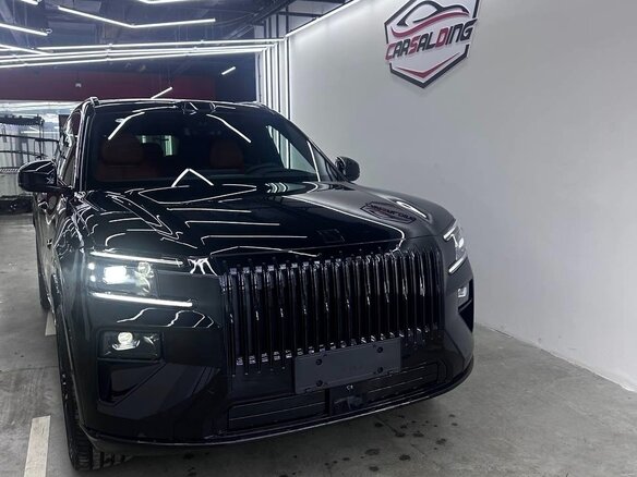 2026 Zeekr 8X 70 kWh, чёрный - вид 9