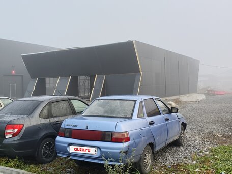2001 Lada (ВАЗ) 2110, синий, вид 3