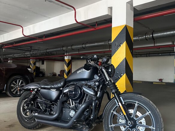 2021 Harley-Davidson Sportster 883, чёрный, 810000 рублей - вид 10